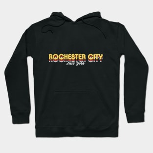 Retro Rochester city New York Hoodie